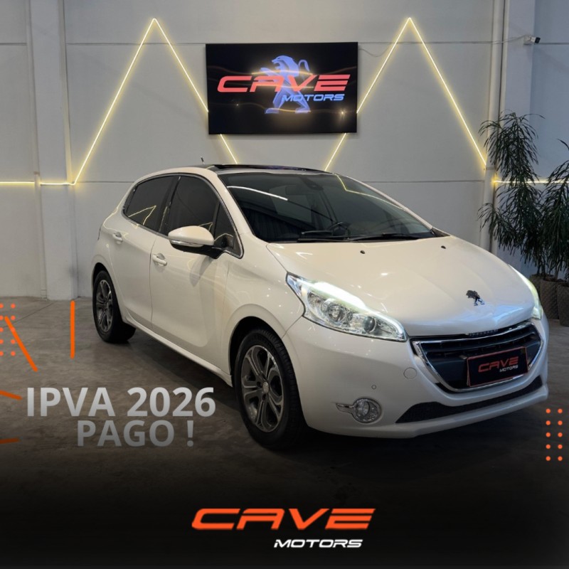 208 1.6 griffe 16v flex 4p automatico 2016 caxias do sul