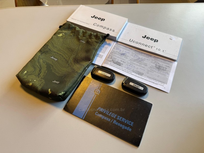 COMPASS 2.0 16V DIESEL LONGITUDE 4X4 AUTOMÁTICO - 2022 - CASCA