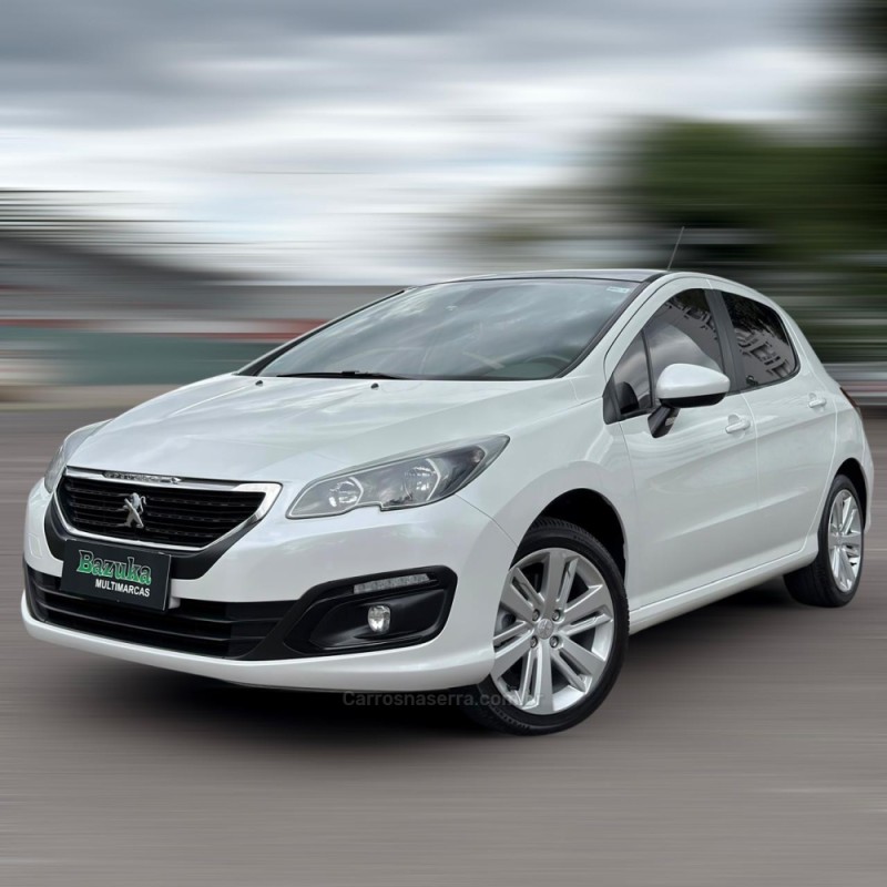 308 1.6 allure thp 16v gasolina 4p automatico 2017 novo hamburgo