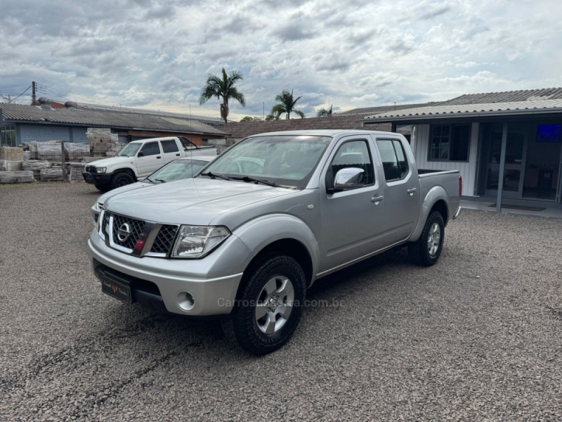 frontier 2.5 xe 4x2 cd turbo eletronic diesel 4p manual 2009 igrejinha