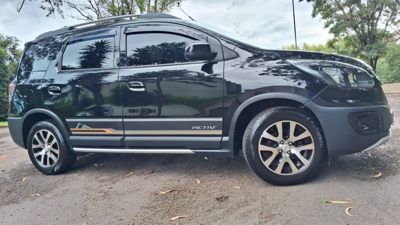 spin 1.8 activ 8v flex 4p automatico 2018 caxias do sul