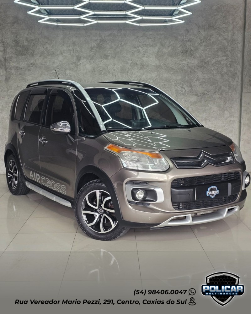 C3 AIRCROSS 1.6 EXCLUSIVE 16V FLEX 4P AUTOMÁTICO - 2013 - CAXIAS DO SUL