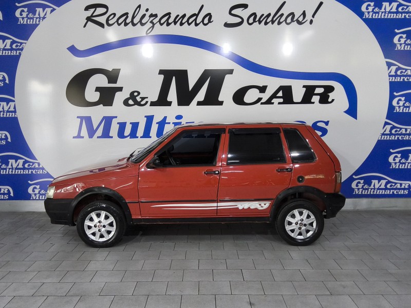 UNO 1.0 MPI MILLE FIRE 8V FLEX 4P MANUAL - 2008 - SãO SEBASTIãO DO CAí