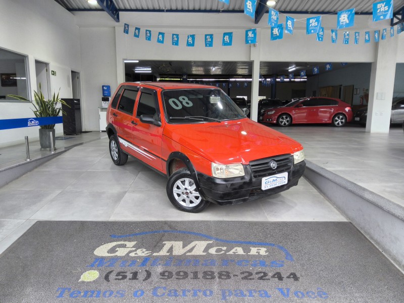 uno 1.0 mpi mille fire 8v flex 4p manual 2008 sao sebastiao do cai