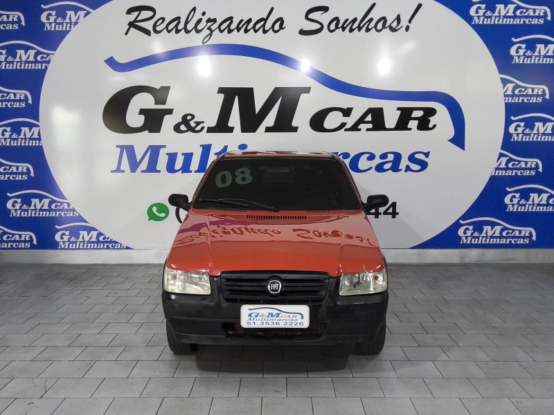 UNO 1.0 MPI MILLE FIRE 8V FLEX 4P MANUAL - 2008 - SãO SEBASTIãO DO CAí