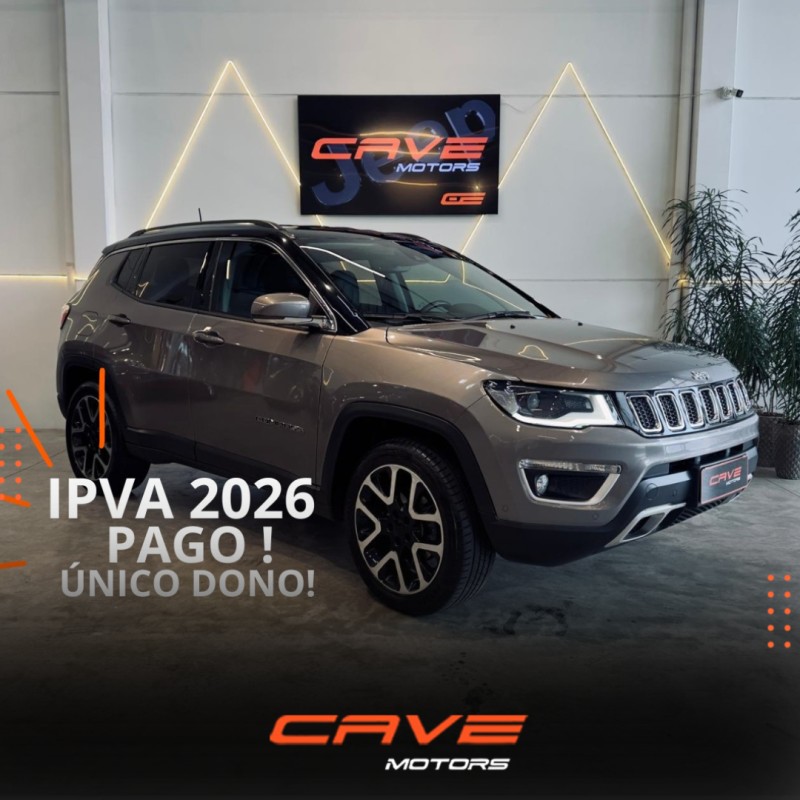 COMPASS 2.0 16V DIESEL LIMITED 4X4 AUTOMÁTICO - 2019 - CAXIAS DO SUL