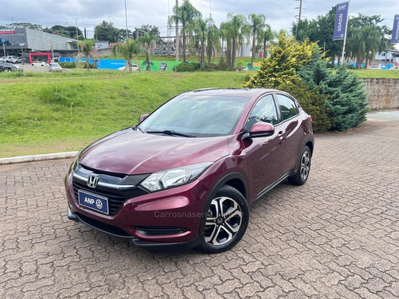 hr v 1.8 16v flex lx 4p automatico 2016 nova petropolis