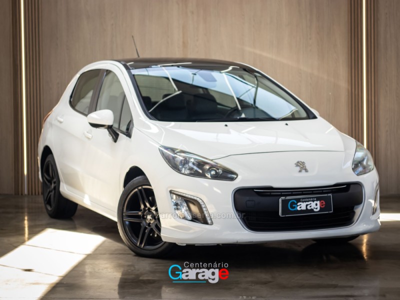 308 1.6 allure thp 16v gasolina 4p automatico 2014 caxias do sul