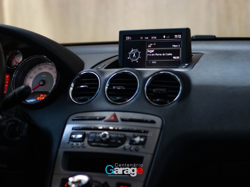 308 1.6 ALLURE THP 16V GASOLINA 4P AUTOMÁTICO - 2015 - CAXIAS DO SUL