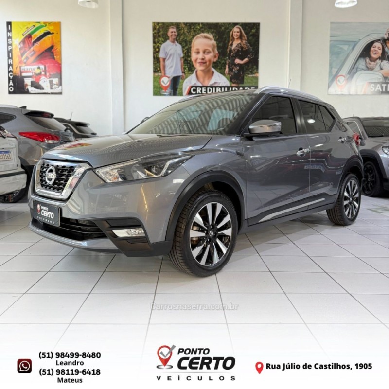 kicks 1.6 16v flex sl 4p xtronic 2021 santa cruz do sul
