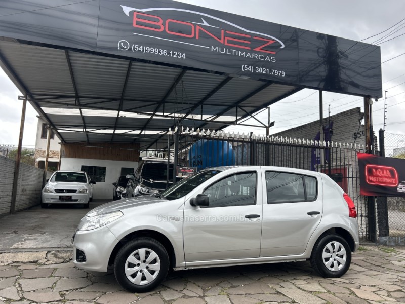 SANDERO 1.0 AUTHENTIQUE 16V FLEX 4P MANUAL - 2012 - CAXIAS DO SUL