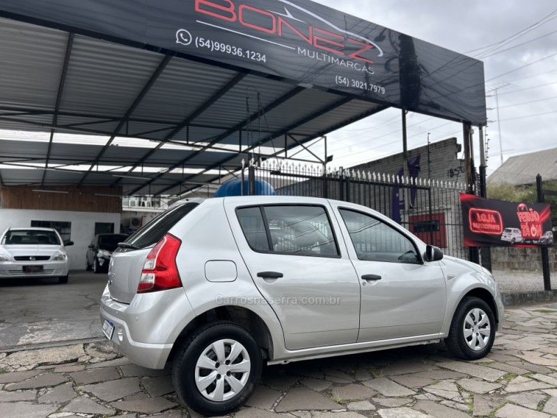 SANDERO 1.0 AUTHENTIQUE 16V FLEX 4P MANUAL - 2012 - CAXIAS DO SUL