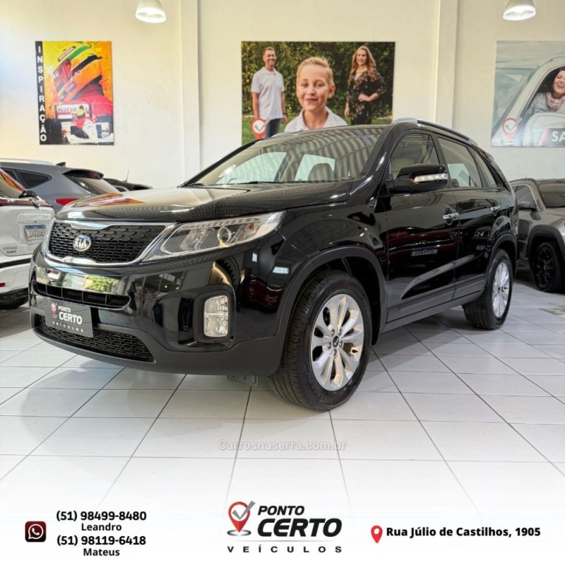 sorento 2.4 ex 4x2 16v gasolina 4p automatico 2015 santa cruz do sul