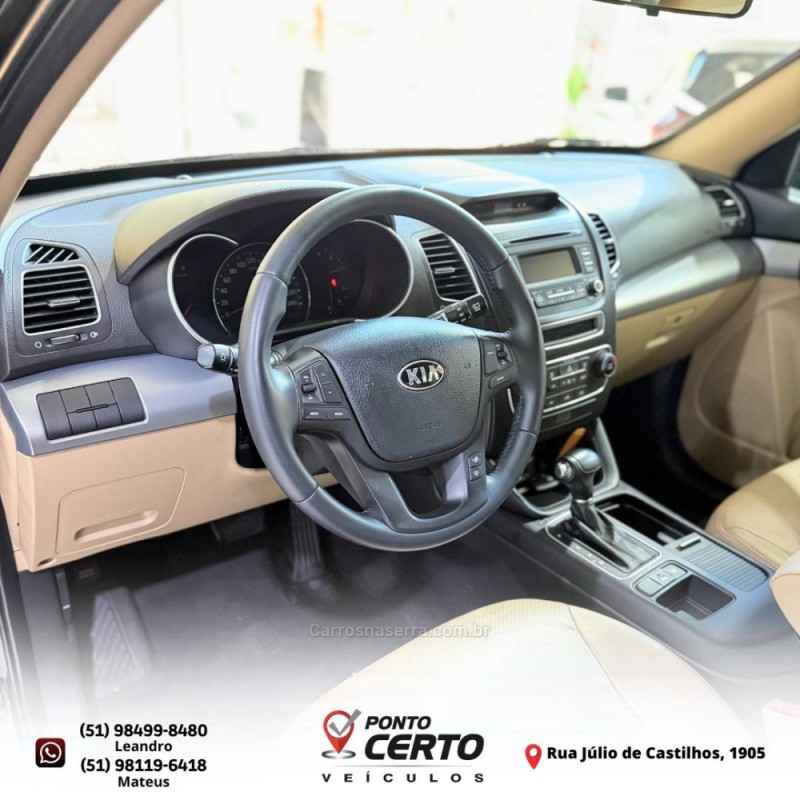 SORENTO 2.4 EX 4X2 16V GASOLINA 4P AUTOMÁTICO - 2015 - SANTA CRUZ DO SUL