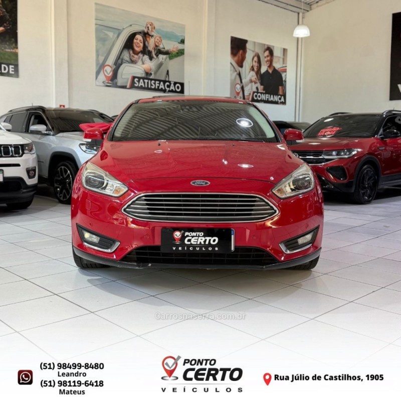 FOCUS 2.0 TITANIUM HATCH 16V FLEX 4P AUTOMÁTICO - 2017 - SANTA CRUZ DO SUL
