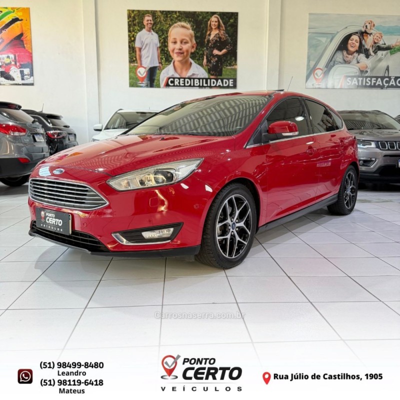 focus 2.0 titanium hatch 16v flex 4p automatico 2017 santa cruz do sul