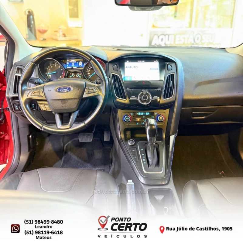 FOCUS 2.0 TITANIUM HATCH 16V FLEX 4P AUTOMÁTICO - 2017 - SANTA CRUZ DO SUL