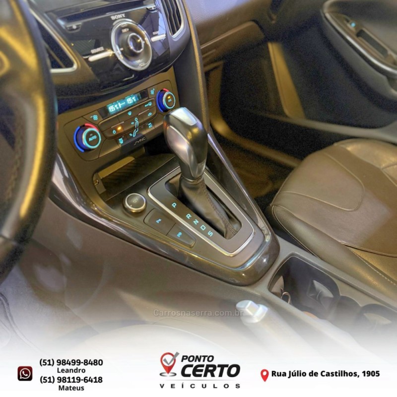 FOCUS 2.0 TITANIUM HATCH 16V FLEX 4P AUTOMÁTICO - 2017 - SANTA CRUZ DO SUL