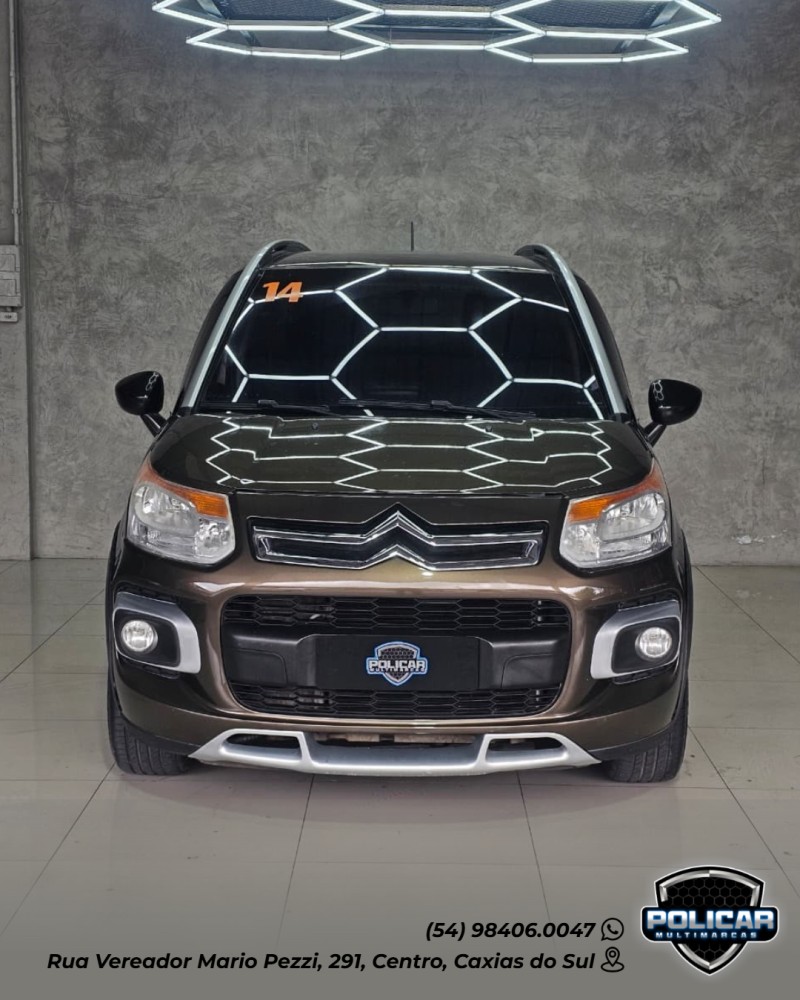 C3 AIRCROSS 1.6 EXCLUSIVE 16V FLEX 4P AUTOMÁTICO - 2014 - CAXIAS DO SUL
