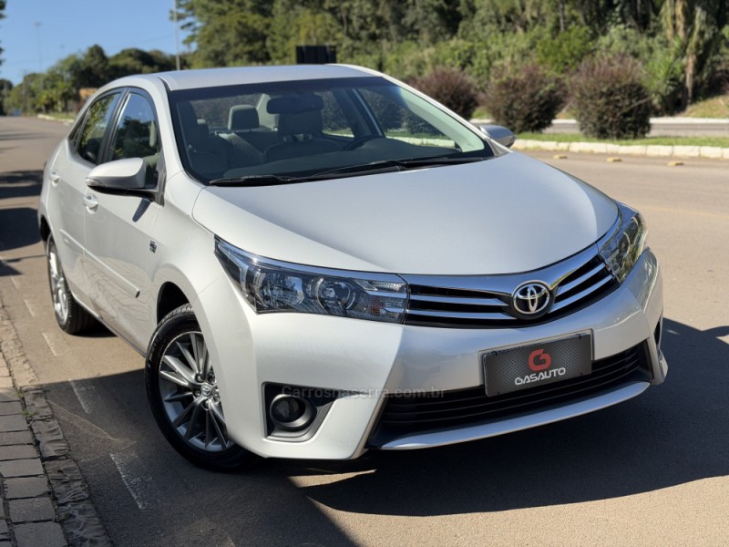 COROLLA 2.0 XEI 16V FLEX 4P AUTOMÁTICO - 2016 - NOVA PRATA