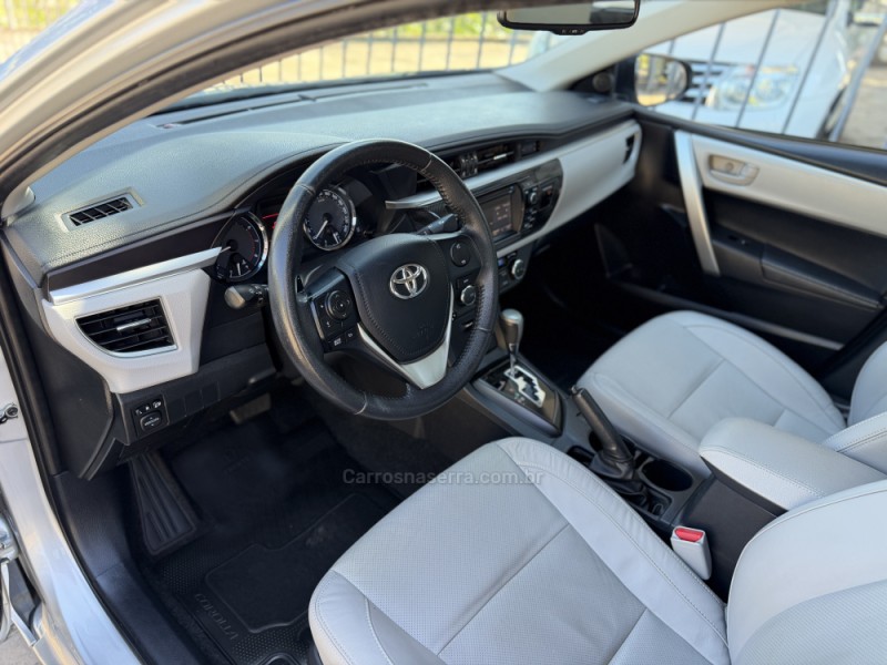 COROLLA 2.0 XEI 16V FLEX 4P AUTOMÁTICO - 2016 - NOVA PRATA