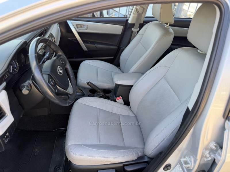 COROLLA 2.0 XEI 16V FLEX 4P AUTOMÁTICO - 2016 - NOVA PRATA