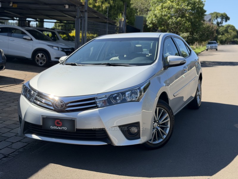 COROLLA 2.0 XEI 16V FLEX 4P AUTOMÁTICO - 2016 - NOVA PRATA