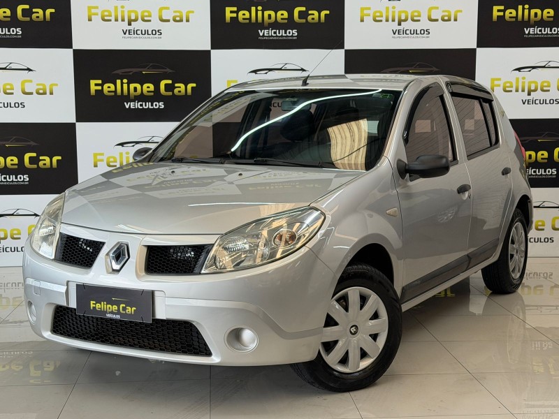 sandero 1.0 expression 16v flex 4p manual 2009 caxias do sul
