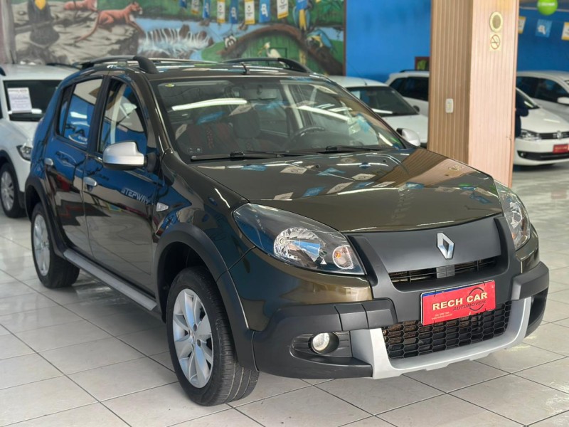 sandero 1.6 stepway 16v flex 4p manual 2012 caxias do sul