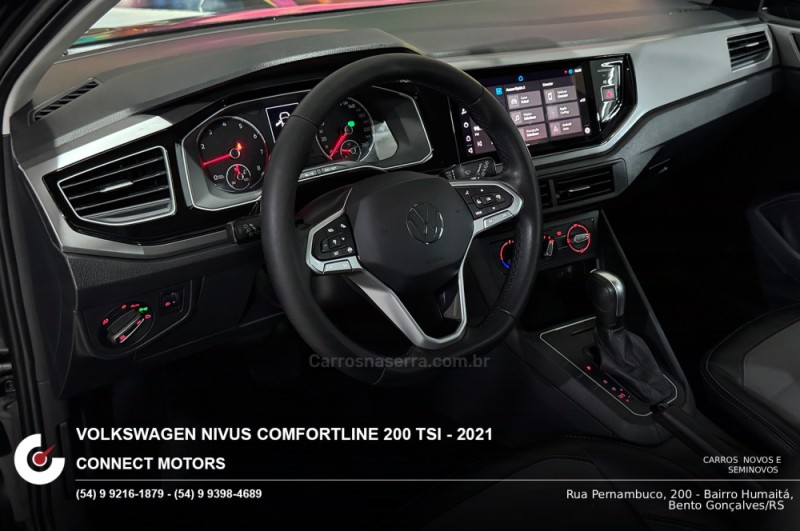 NIVUS 1.0 TSI COMFORTLINE PLAY & TECH FLEX 4P AUTOMÁTICO - 2021 - BENTO GONçALVES