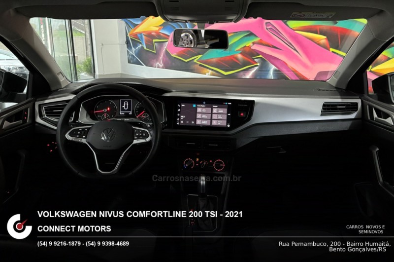 NIVUS 1.0 TSI COMFORTLINE PLAY & TECH FLEX 4P AUTOMÁTICO - 2021 - BENTO GONçALVES