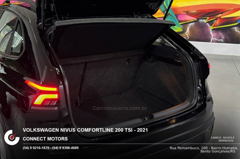 NIVUS 1.0 TSI COMFORTLINE PLAY & TECH FLEX 4P AUTOMÁTICO - 2021 - BENTO GONçALVES