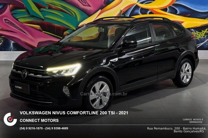 NIVUS 1.0 TSI COMFORTLINE PLAY & TECH FLEX 4P AUTOMÁTICO - 2021 - BENTO GONçALVES