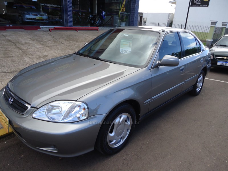 civic 1.6 lx 16v gasolina 4p automatico 2000 santa clara do sul