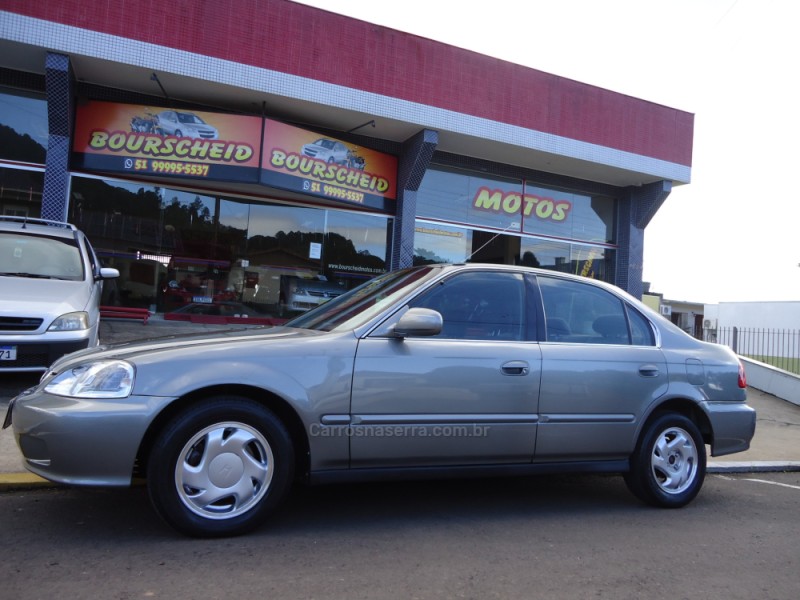 CIVIC 1.6 LX 16V GASOLINA 4P AUTOMÁTICO - 2000 - SANTA CLARA DO SUL
