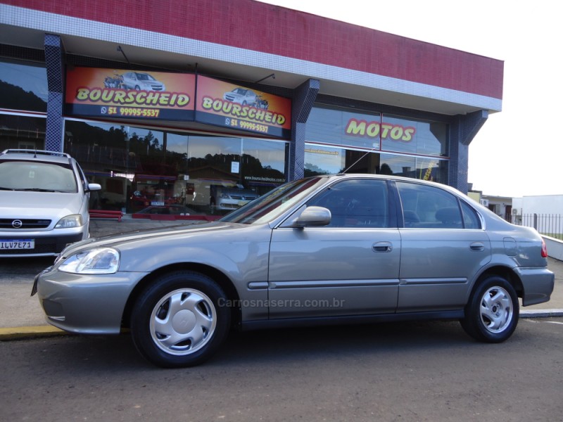CIVIC 1.6 LX 16V GASOLINA 4P AUTOMÁTICO - 2000 - SANTA CLARA DO SUL