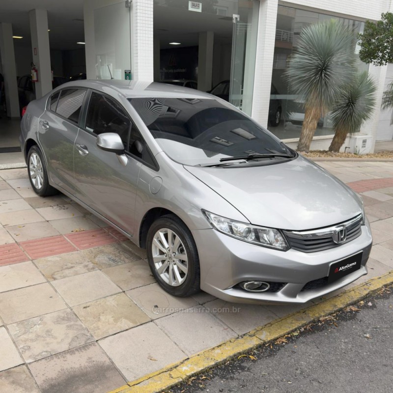 CIVIC 1.8 LXS 16V FLEX 4P MANUAL - 2014 - FLORES DA CUNHA