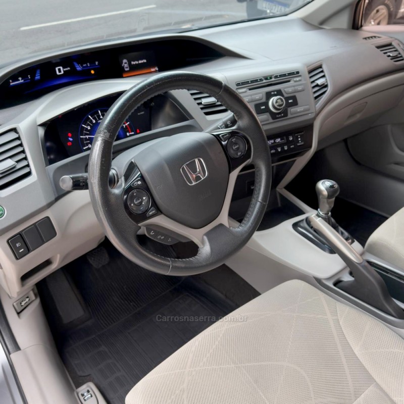 CIVIC 1.8 LXS 16V FLEX 4P MANUAL - 2014 - FLORES DA CUNHA