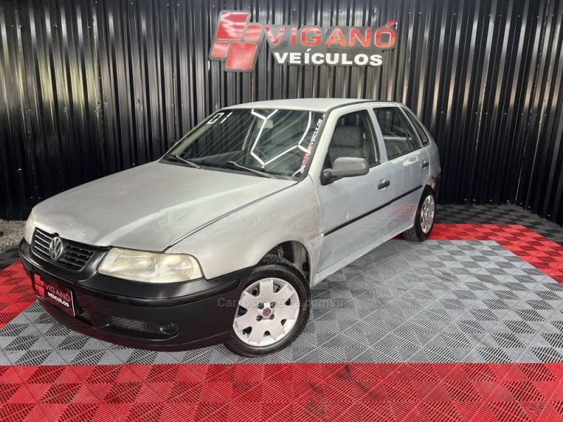 gol 1.0 mi plus 16v gasolina 4p manual 2001 caxias do sul