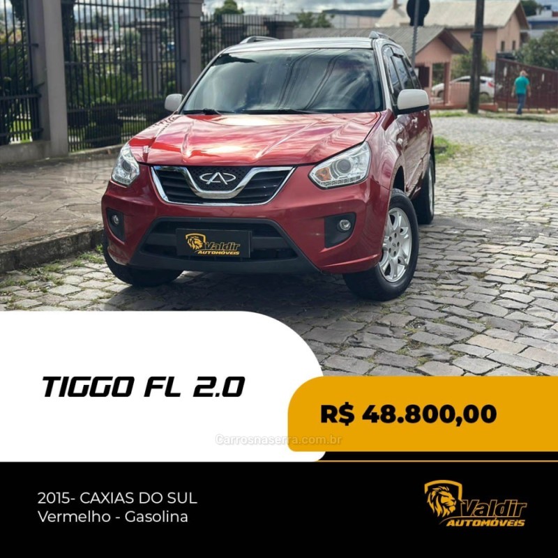 tiggo 2.0 16v gasolina 4p automatico 2015 caxias do sul