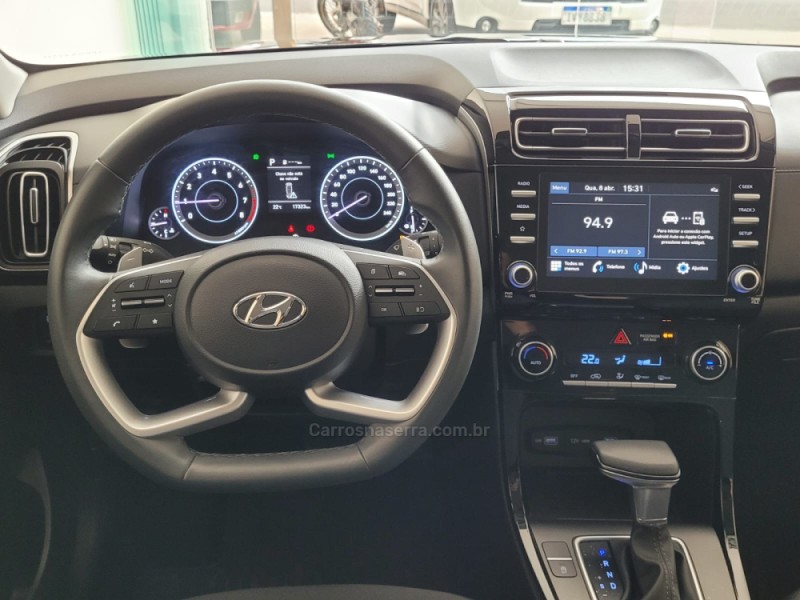 CRETA 1.0 LIMITED 12V TURBO FLEX 4P AUTOMÁTICO - 2023 - CANELA