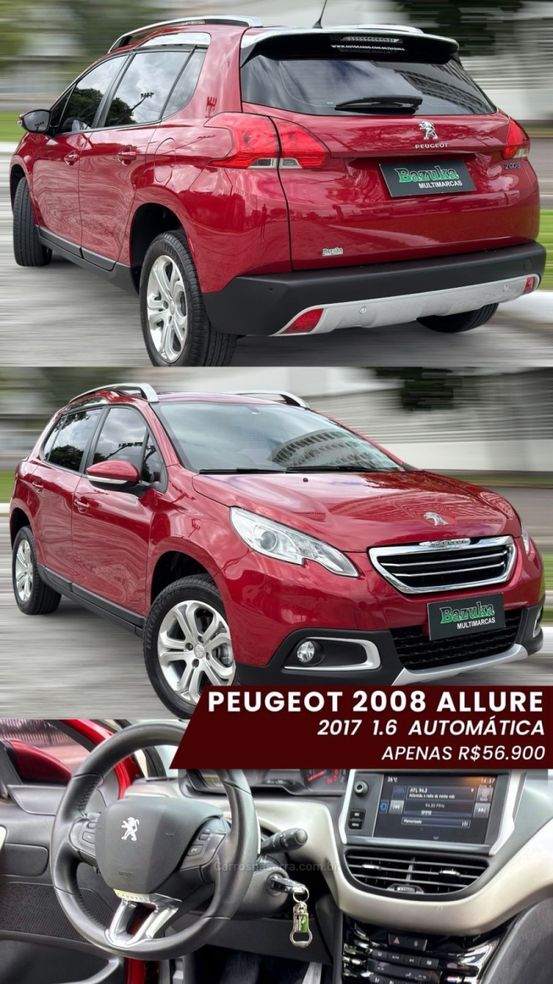 2008 1.6 16V FLEX ALLURE 4P AUTOMÁTICO - 2017 - NOVO HAMBURGO