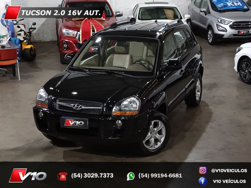 tucson 2.0 mpfi gls 16v 143cv 2wd gasolina 4p automatico 2010 caxias do sul