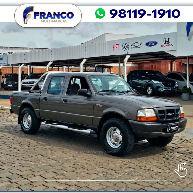 RANGER 2.5 XL 4X2 CD 8V TURBO INTERCOOLER DIESEL 4P MANUAL - 2001 - VACARIA