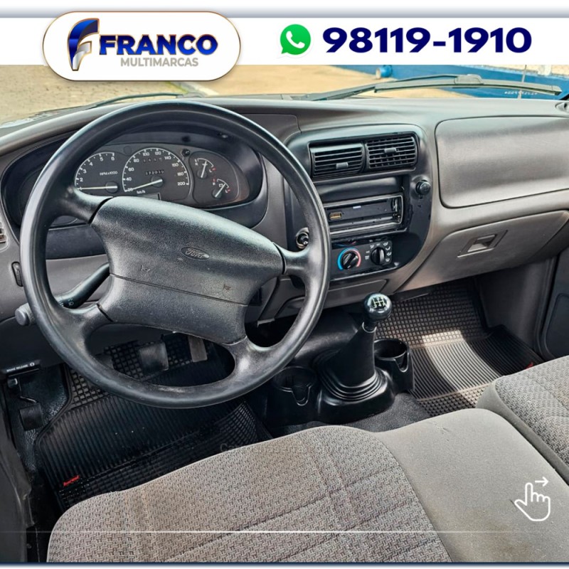 RANGER 2.5 XL 4X2 CD 8V TURBO INTERCOOLER DIESEL 4P MANUAL - 2001 - VACARIA