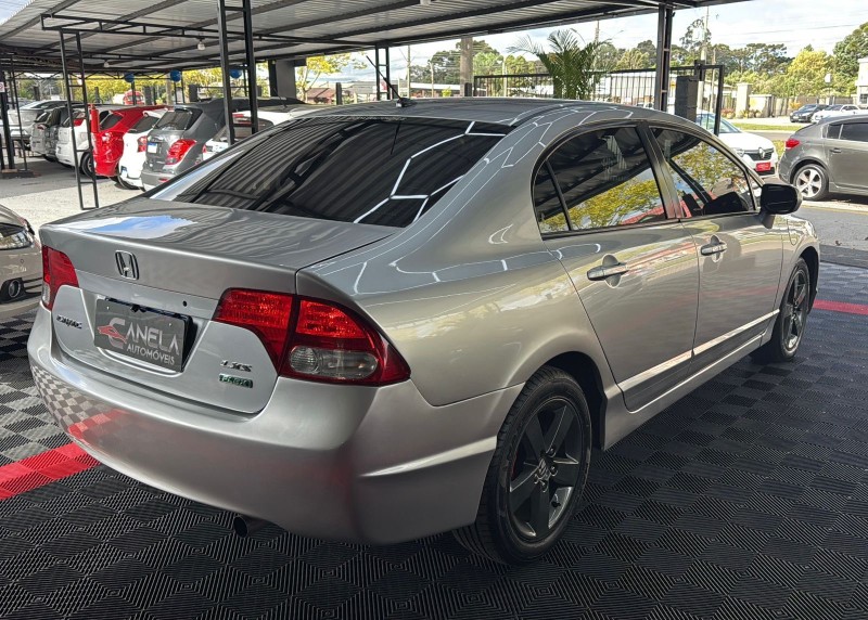 CIVIC 1.8 LXS 16V FLEX 4P MANUAL - 2008 - CANELA