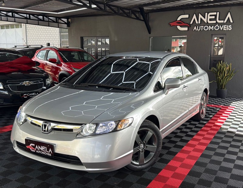 civic 1.8 lxs 16v flex 4p manual 2008 canela