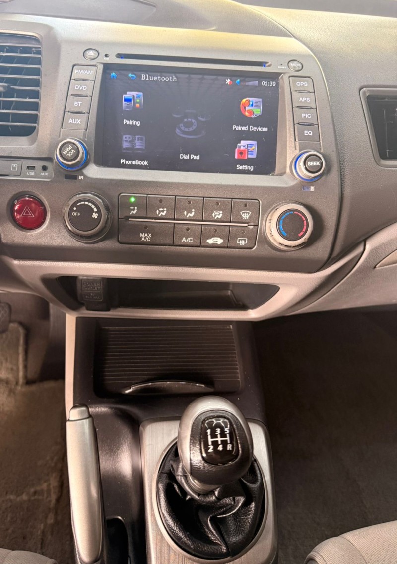 CIVIC 1.8 LXS 16V FLEX 4P MANUAL - 2008 - CANELA