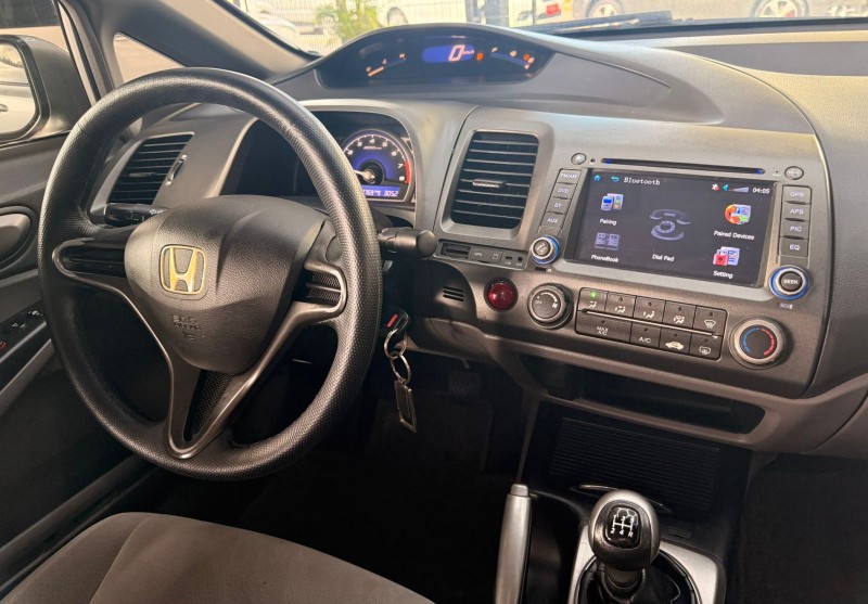 CIVIC 1.8 LXS 16V FLEX 4P MANUAL - 2008 - CANELA