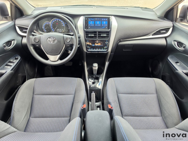 YARIS 1.5 XL PLUS CONNECT 16V FLEX 4P AUTOMÁTICO - 2020 - NOVO HAMBURGO